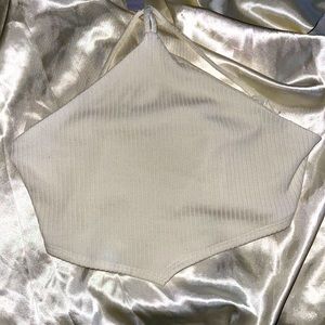 Off white crop top